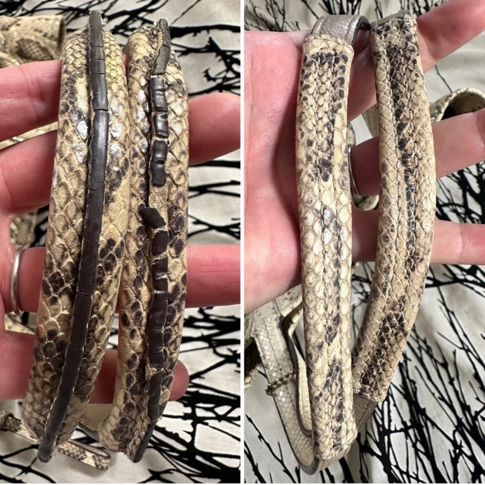 Coach Audrey Python Slim Tote - image 12